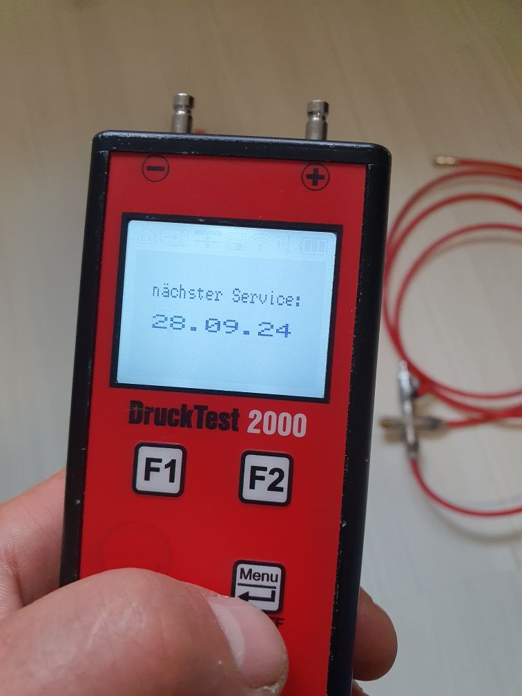 Esders DruckTest 2000 gaze detector analizator presiune manometru