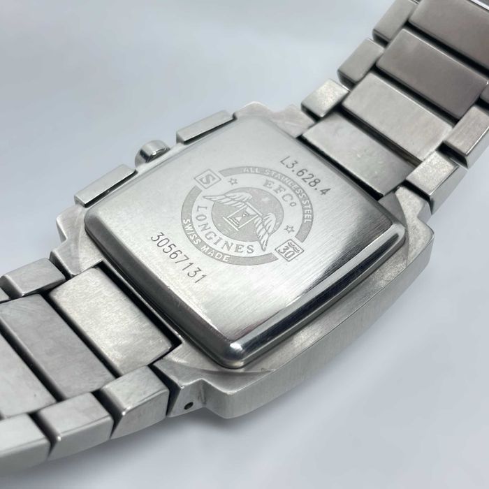 Longines Oposition Chronograph швейцарски мъжки квадратен часовник