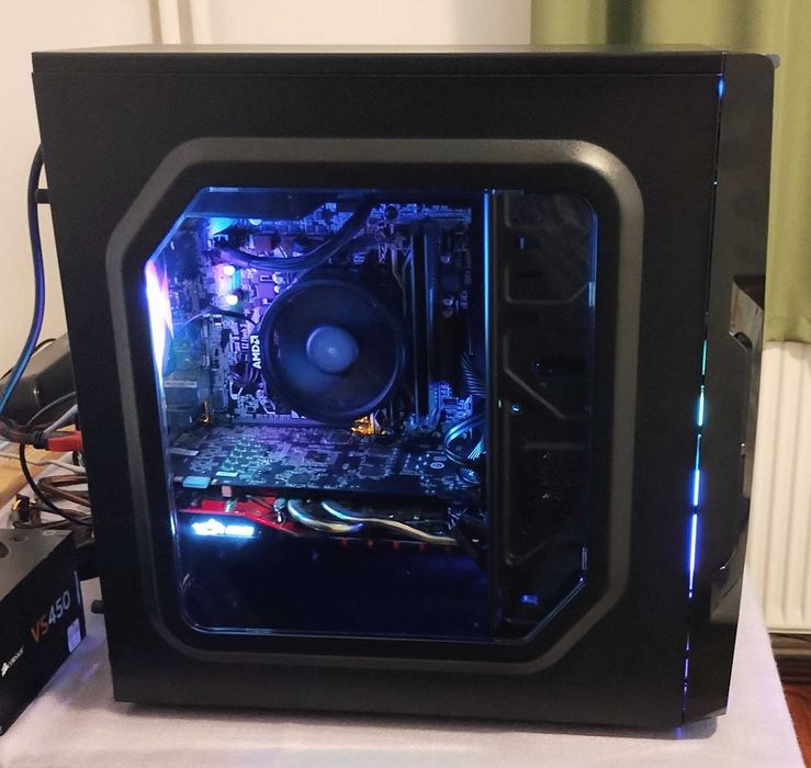 Calculator PC gaming Ryzen 5 RAM 32GB DDR4 MSI GTX 970 4GB SSD 250GB
