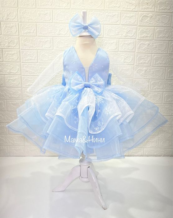 Коледни роклички за мама и бебе