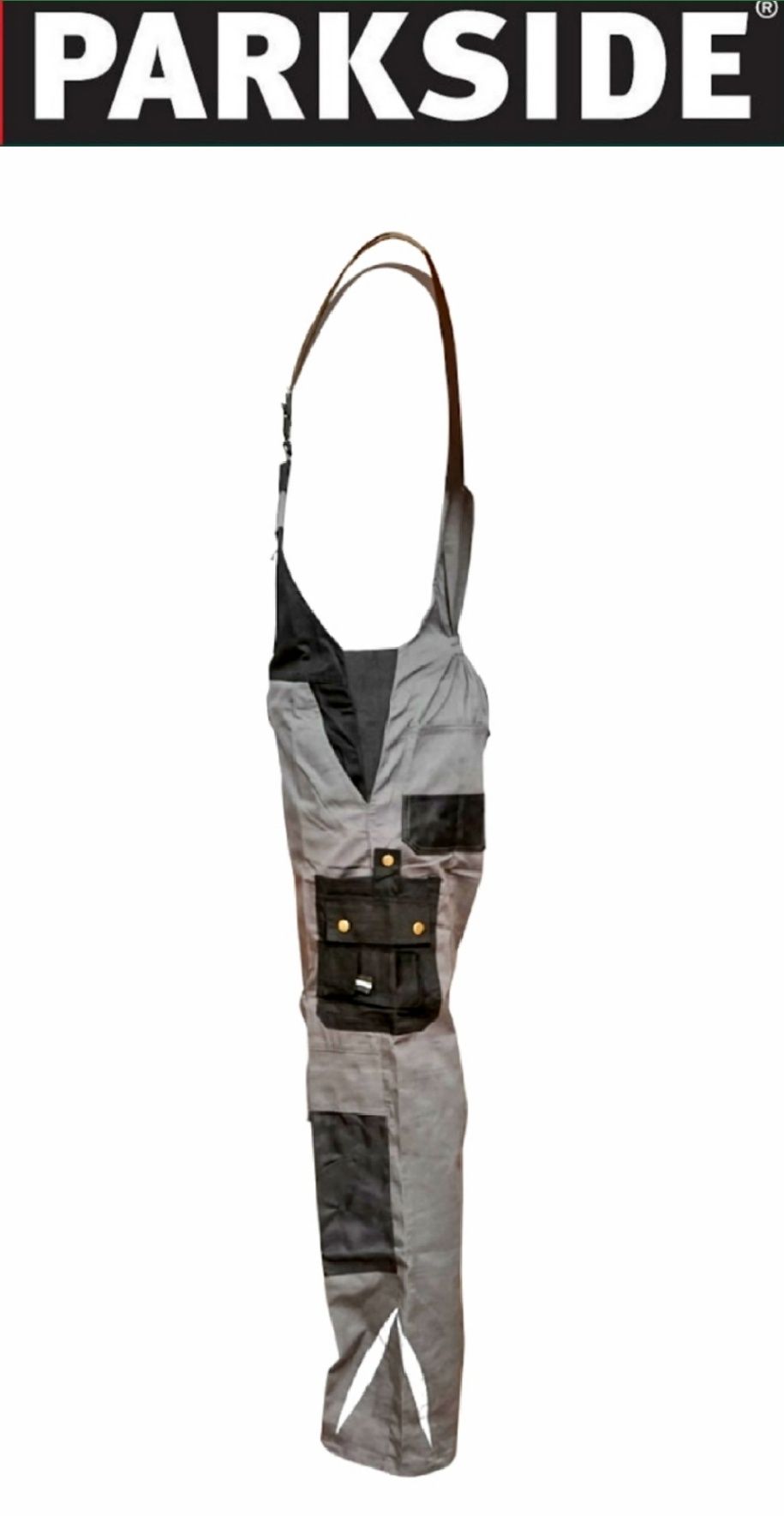 SALOPETE PARKSIDE Pantaloni  cu pieptar si bretele - NOI - 95 Lei