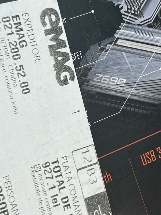 Gigabyte Z690 Gaming X DDR4 – LGA1700 – stare foarte bună