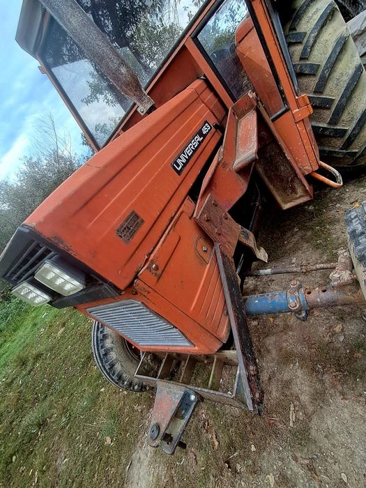 Încărcător frontal Fiat 445 furcă+ gheară