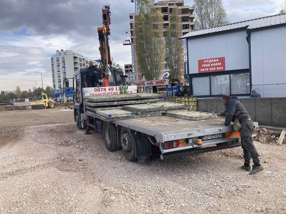 Транспорт с кран,камион с кран,автокран услуги
