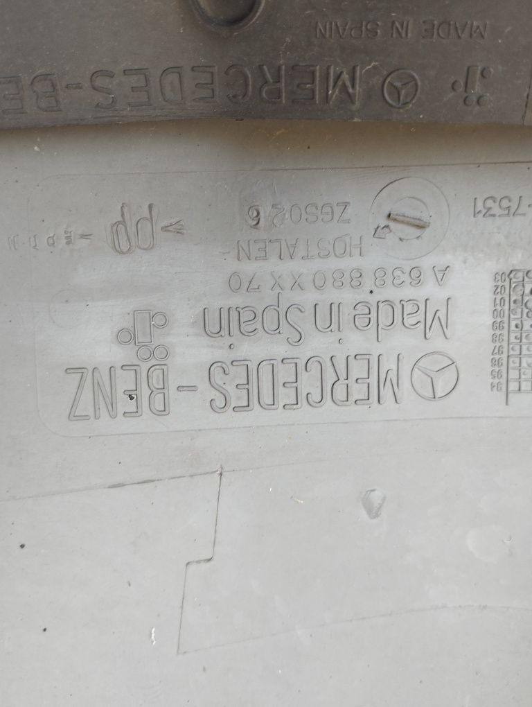 Предна броня за Mercedes Vito 638