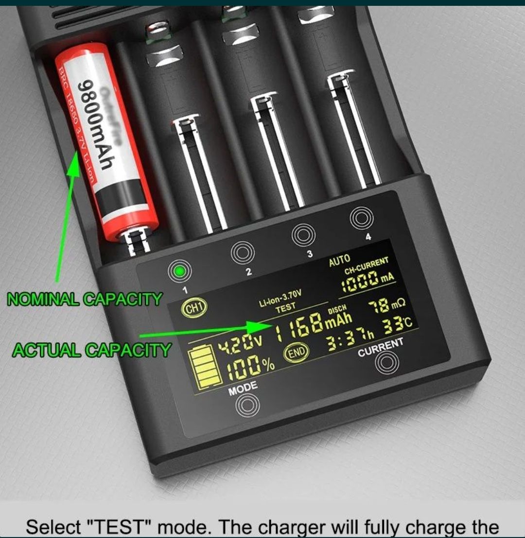 Incarcator Profesional Liitokala LII-600 Li-ion 3.7V NiMH 1.2V Camping