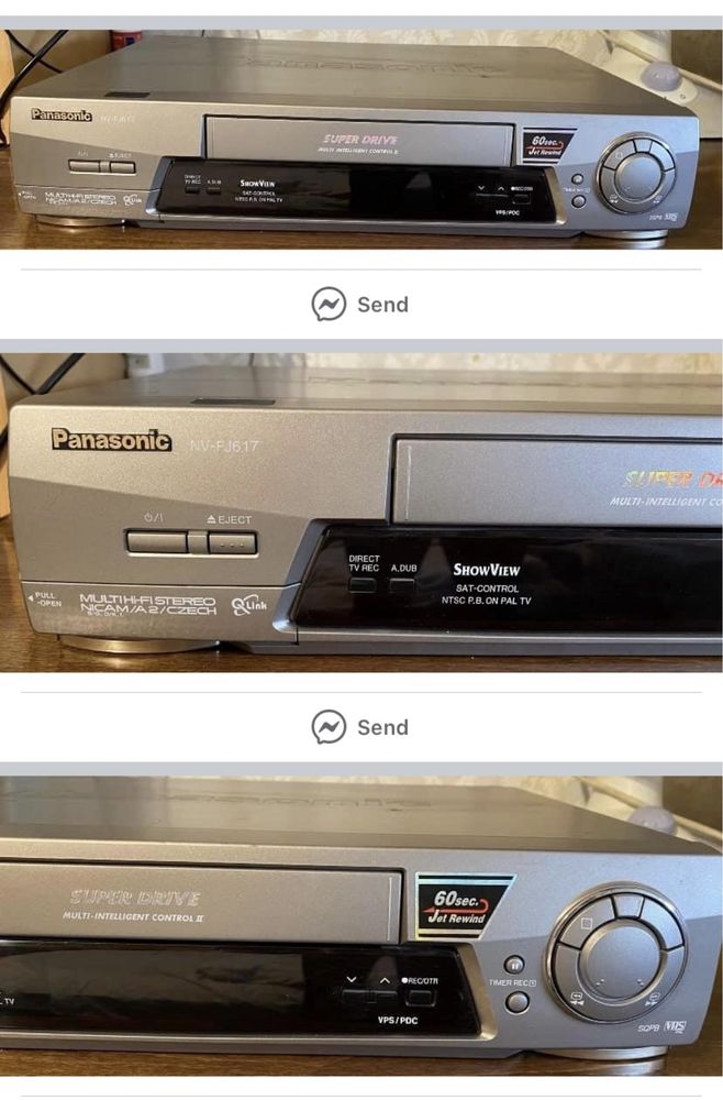 Sony Pioneer Panasonic DVD/CD/VIDEO player