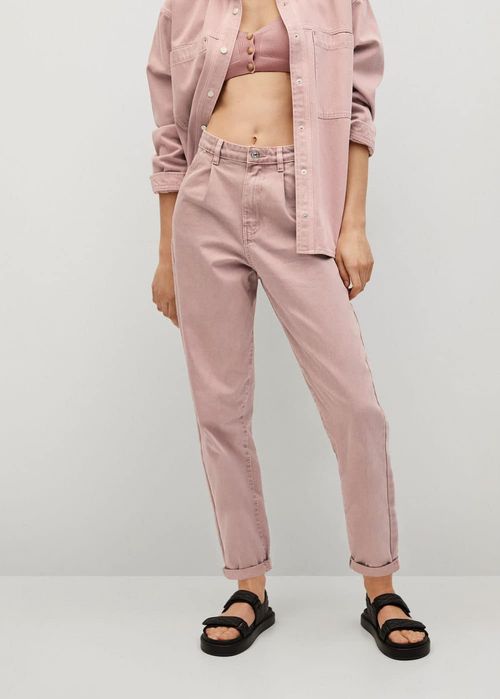 Розови дънки Mango