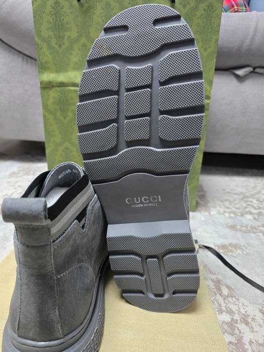 Ghete Gucci Gri ~ Marimea 42 ~ Nou