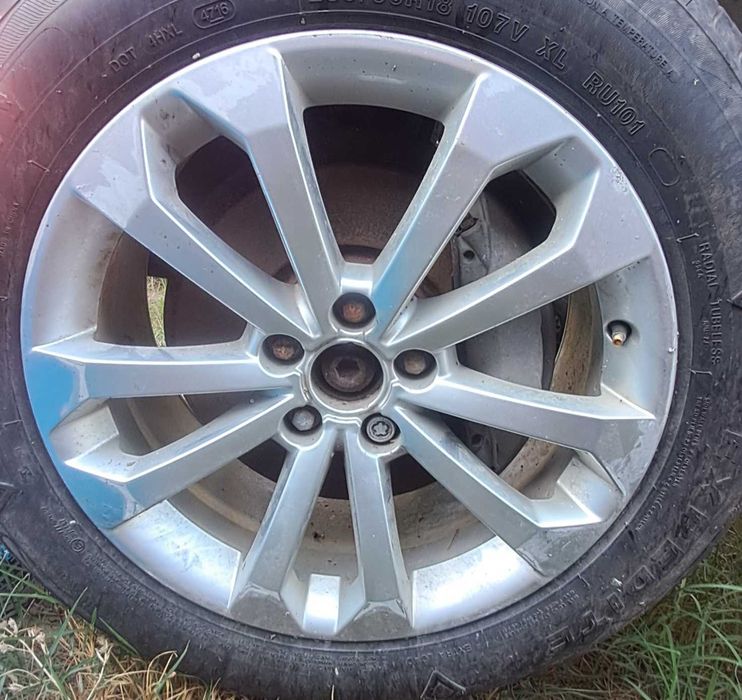 Джанти с гуми 5х112 Audi Q5 2.0 TFSI 220к.с 2014г.
