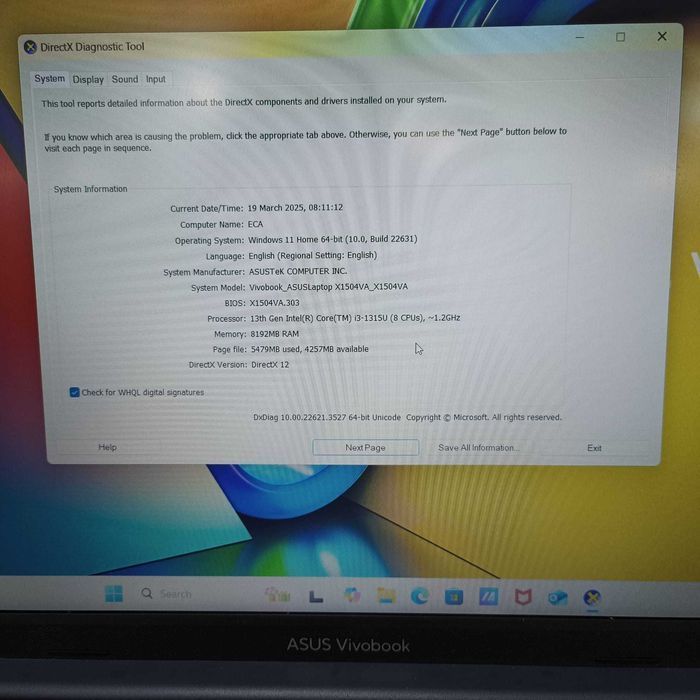 (AG46) Laptop Asus Vivobook 9560ngw B.3217-Garantie 2 ani!