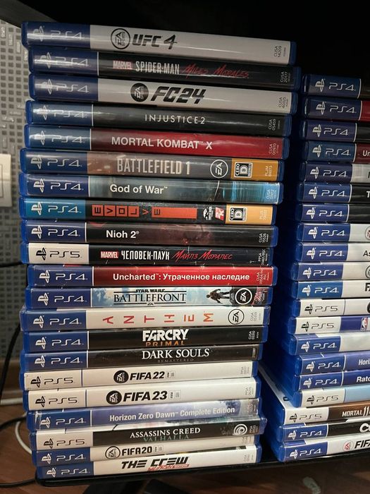 Пс4 и пс5 диски оригинал