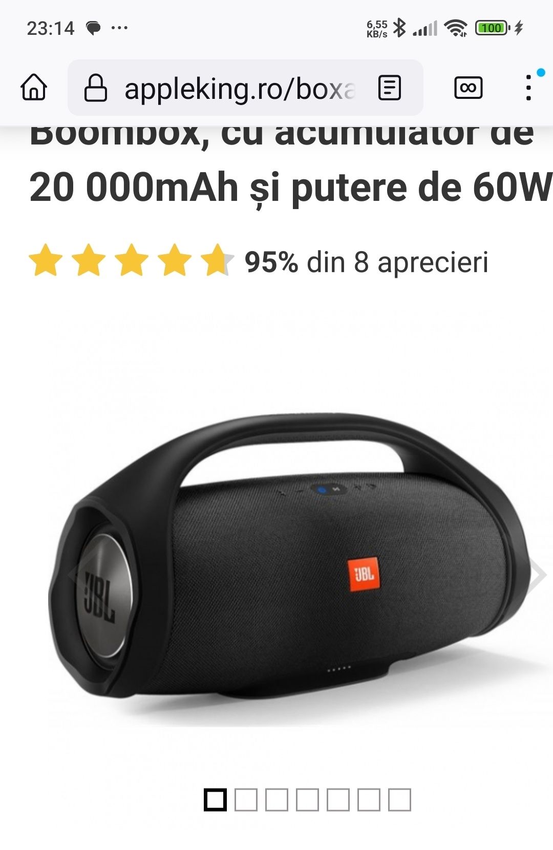 Boxă JBL Bombox in stare foarte bună