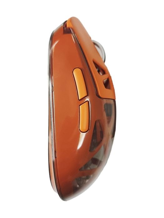 Оранжевая оптическая мышка