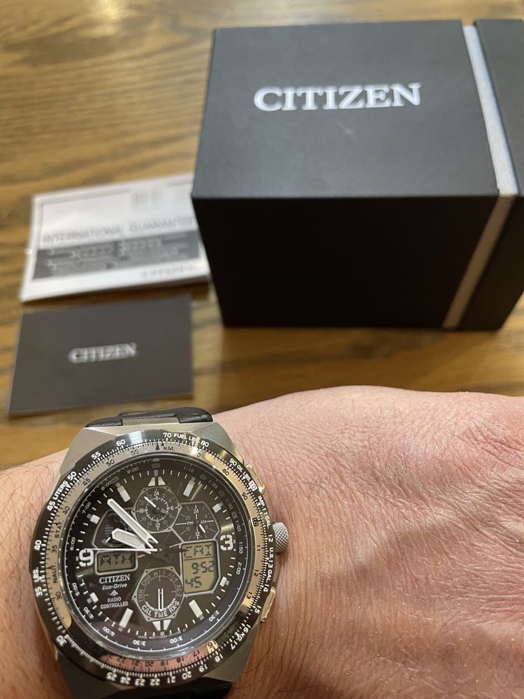 Часовник Citizen Promaster Skyhawk A-T Black Dial