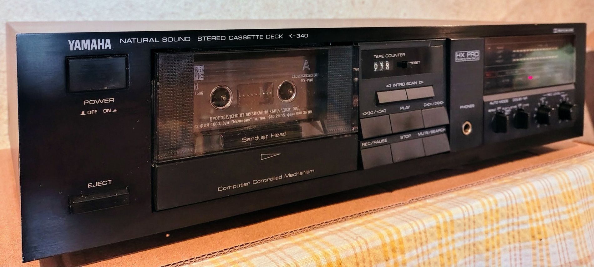 Касетен дек YAMAHA K-340