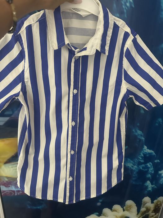 H&M camasa baiat 7-8 ani