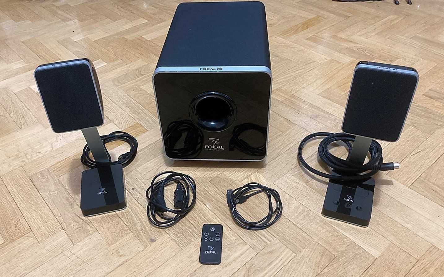 ocazie sistem boxe audiophile hifi focal xs 2.1