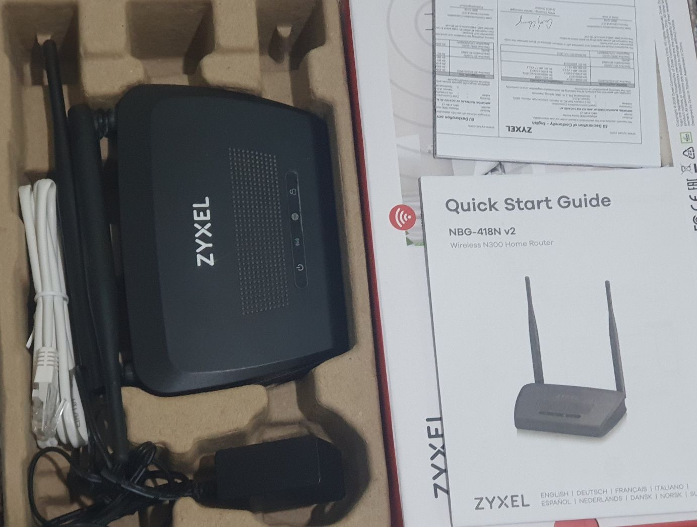 Zyxel NBG-418N v2 Router