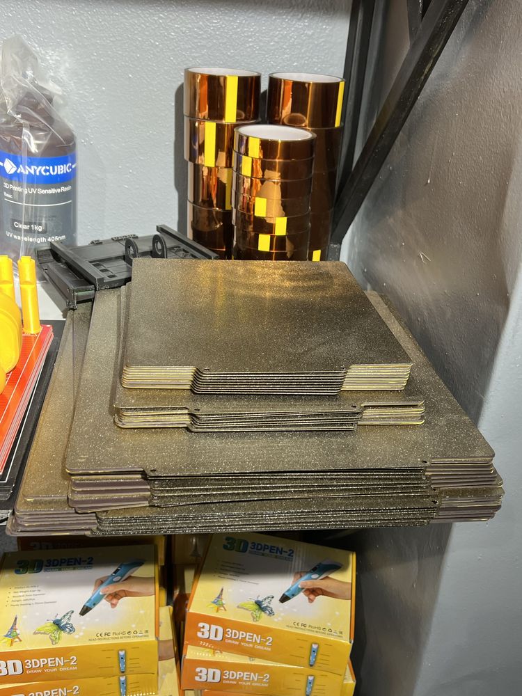 Магнитная PEI для 3д принтер/ 3d printer uchun magnit PEI