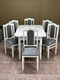 Новый Раздижной Стол + 6 стульев со Склада !!!