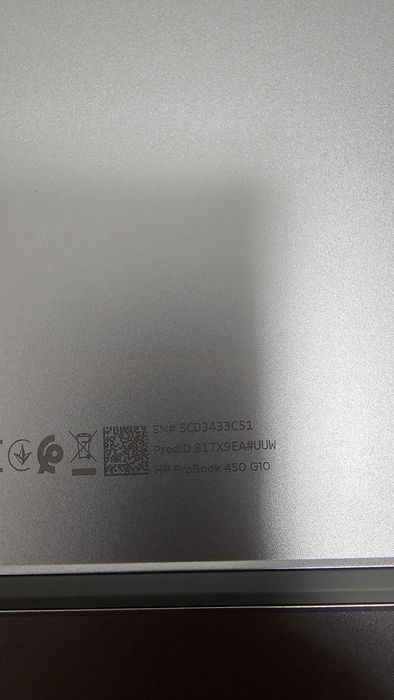 Laptop HP Probook 450 G10 intel i.7 1135U