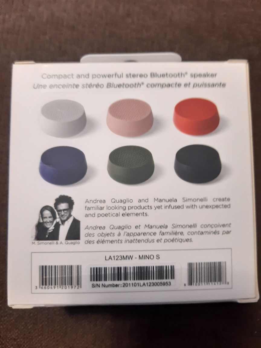 Vand boxa portabila Lexon Mino S sigilata garantie