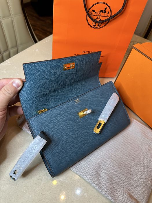 Portofel dama Hermes Blue