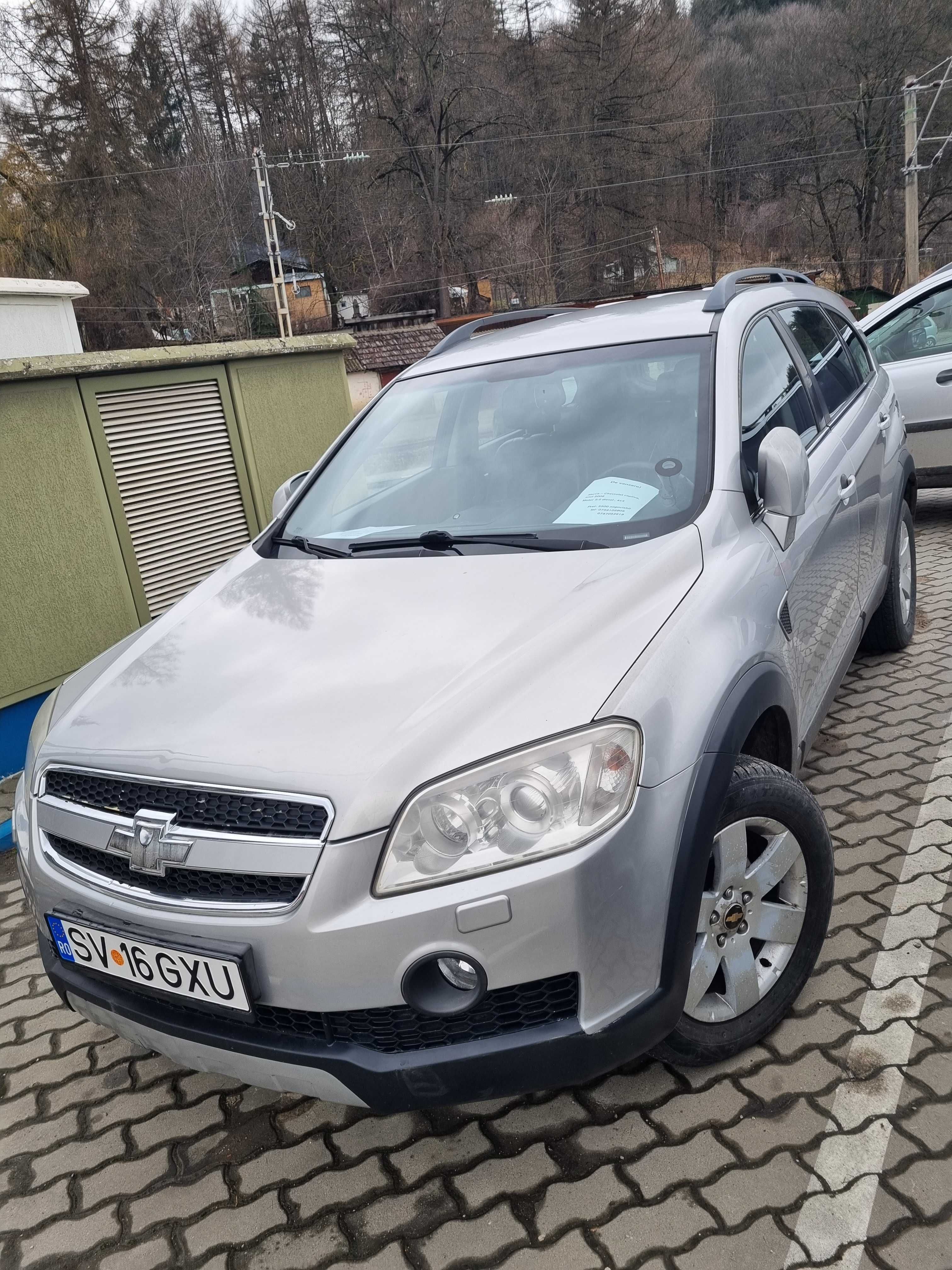 Vând mașină Chevrolet Captiva 4×4