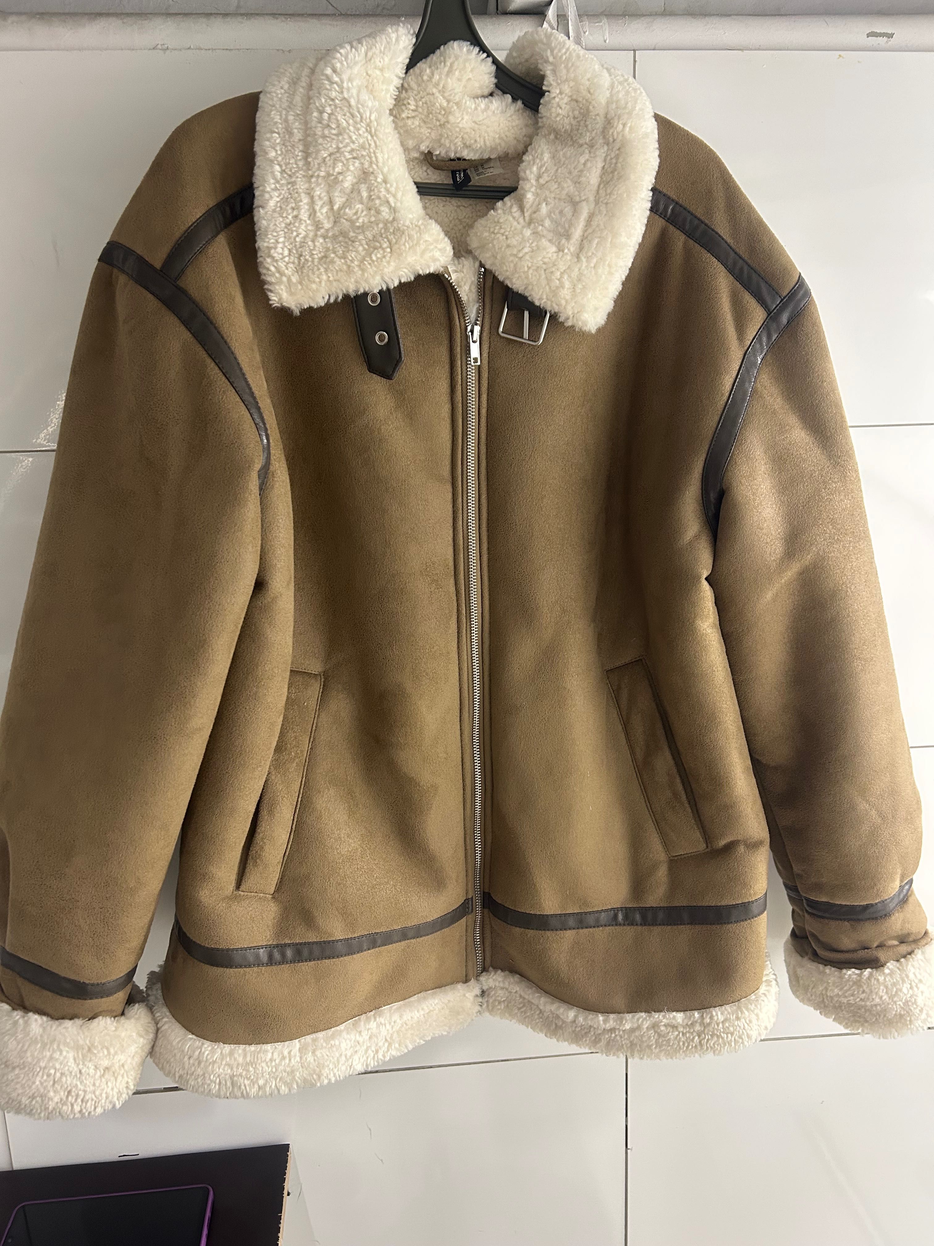 Дубленка шуба куртка h&m
