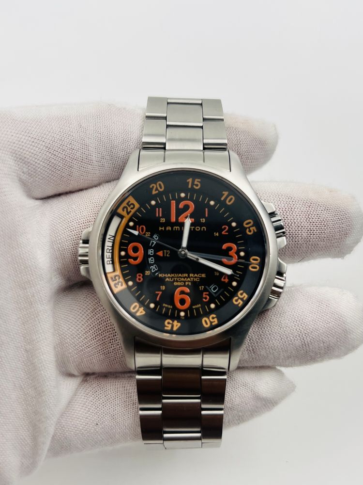 ПРОМО ДО НЕДЕЛЯ Hamilton Khaki GMT Air Race