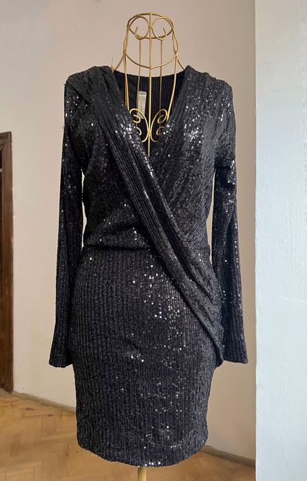Rochie paiete/ Rochie din satin/ Rochie catifea/ Rochie Imperial