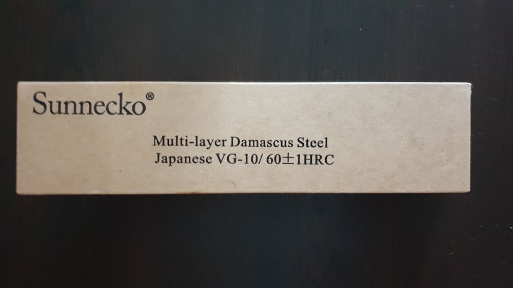 4бр ножове за стек от дамаска стомана VG 10