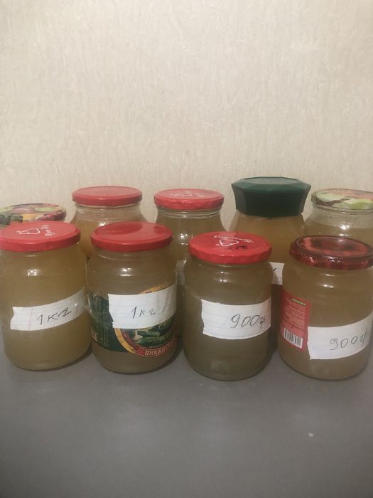 Натуральный мёд собственного производства