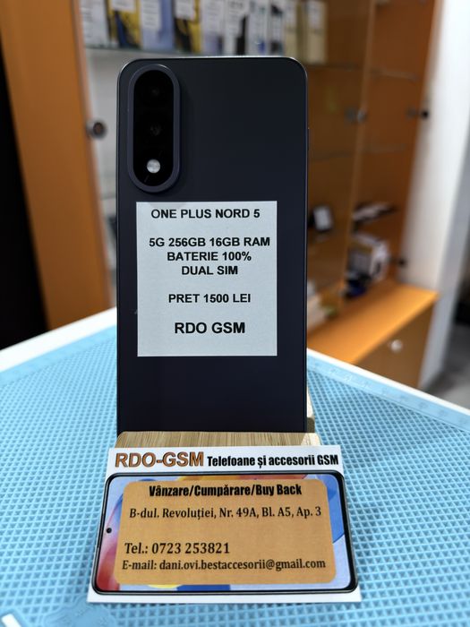 One Plus Nord 5 256gb 5G Dual Sim/Garantie