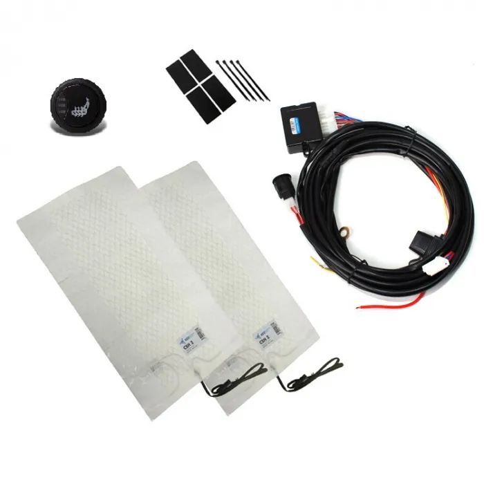 Kit incalzire in scaune, 3 trepte carbon Keetec CSH 2, un scaun