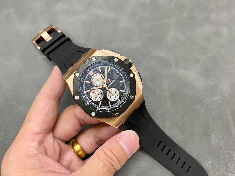 audemars piguet royal oak offshore златисто/черно базал
