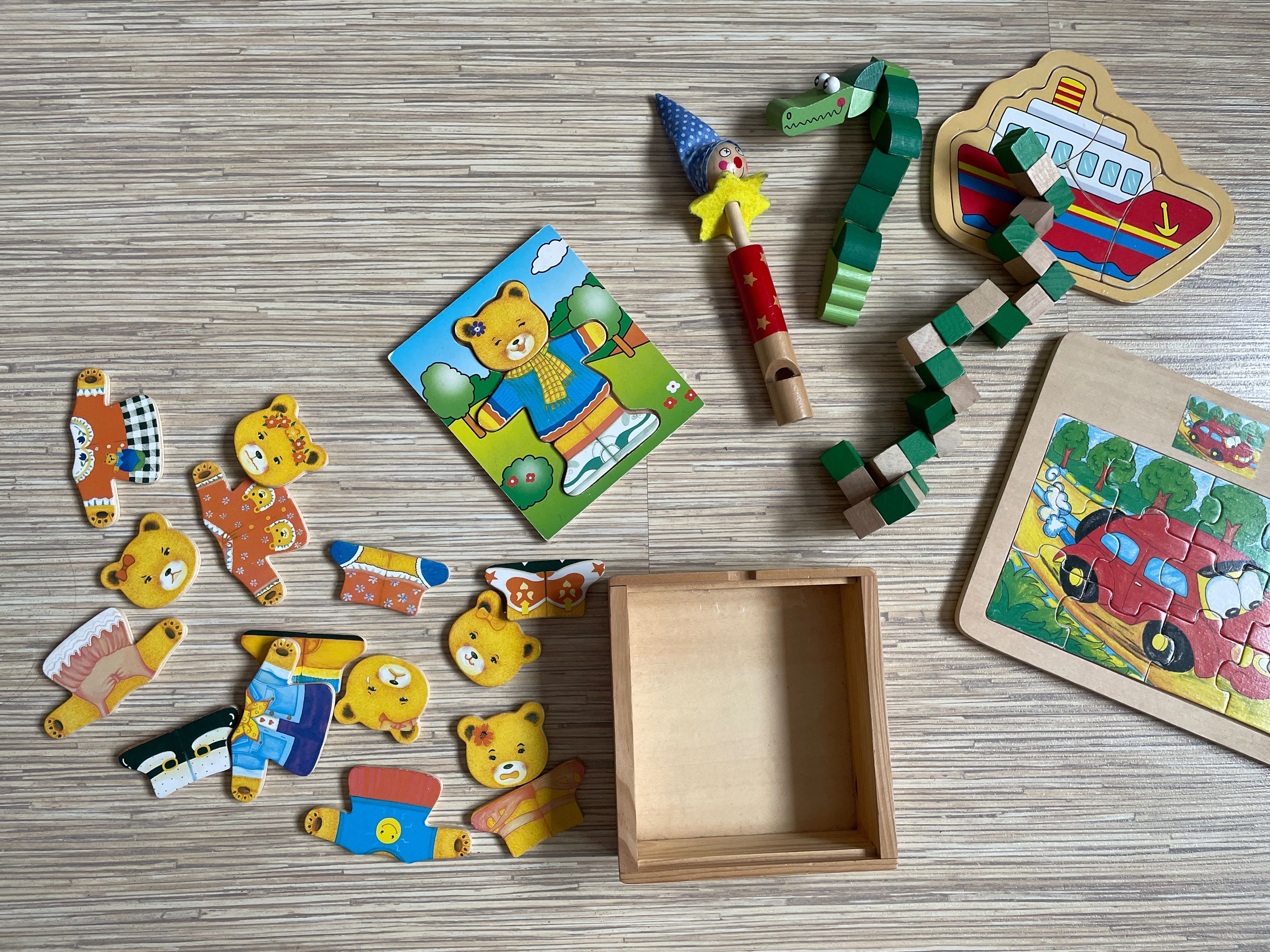 16 бр. Дървени играчки и други 1+