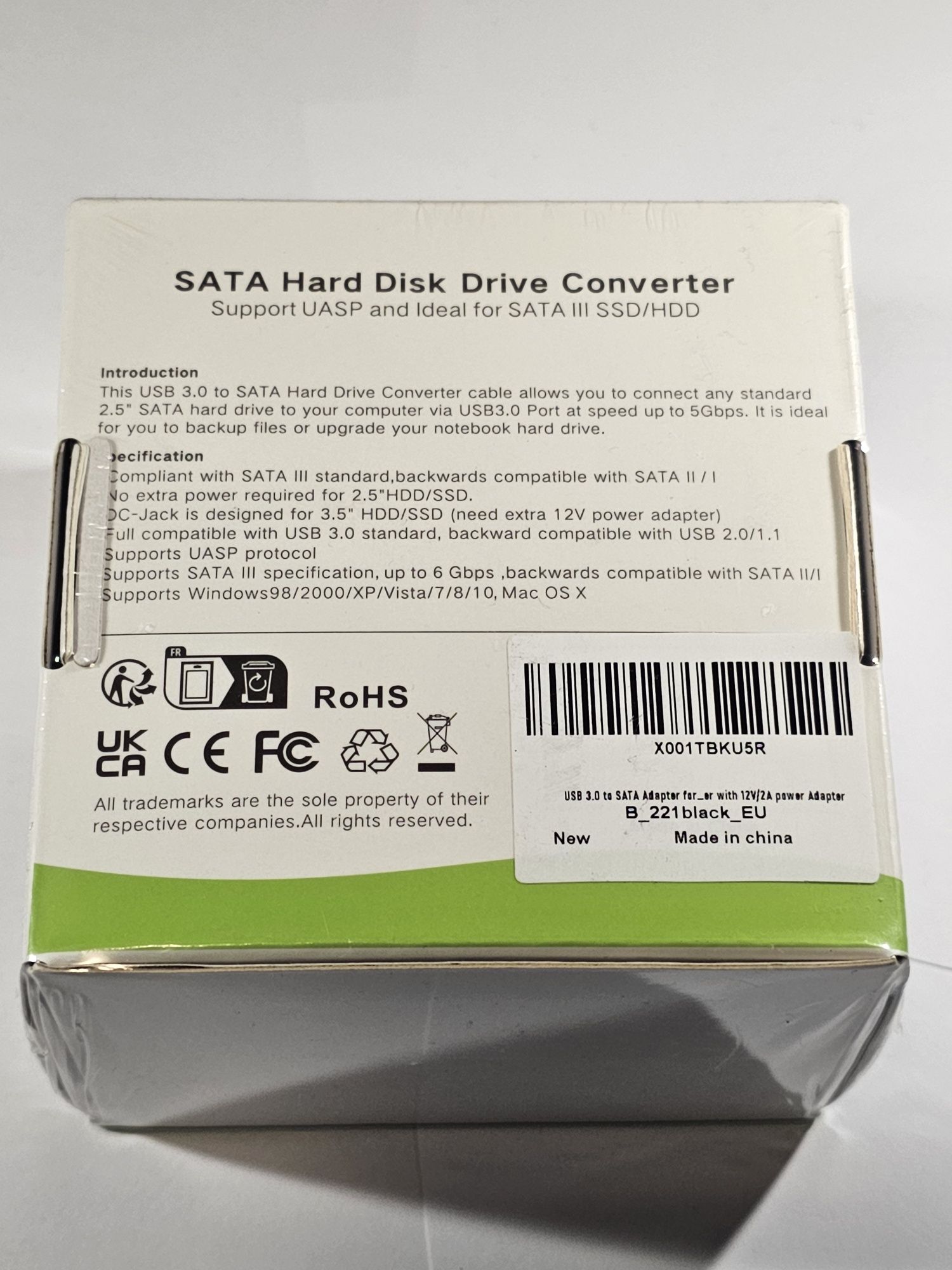 Cablu adaptor USB 3.0 pentru SATA Converter