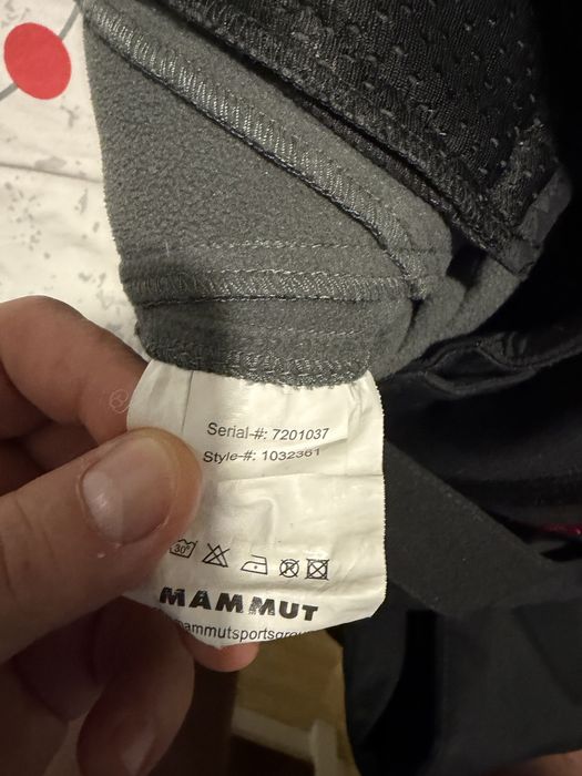 Mammut pantaloni ski schi softshell