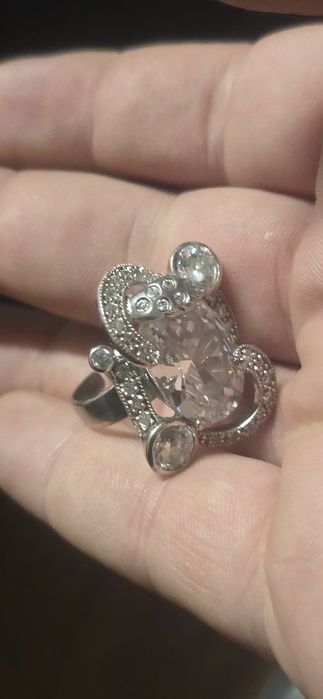 Inel argint reglabil