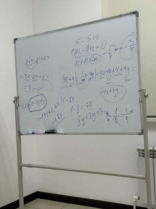 Актобе Маркерная двухсторонняя меловая доска для дома или офиса