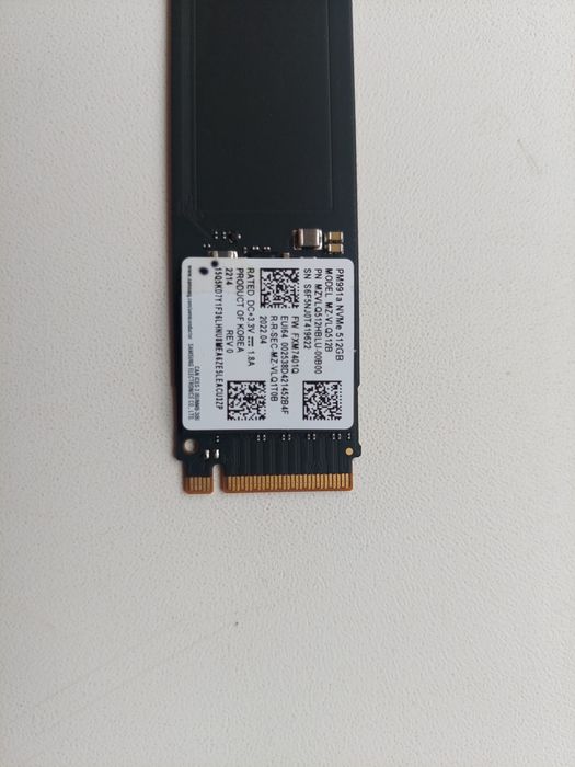 ССД диск Самсунг, m2, 512 Гб