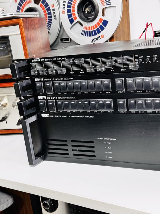 Sistem distribuție audio profesional Inter-M PA-9312,PS-9116,PP-9113