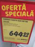 Cabina dus sigilata 80cm