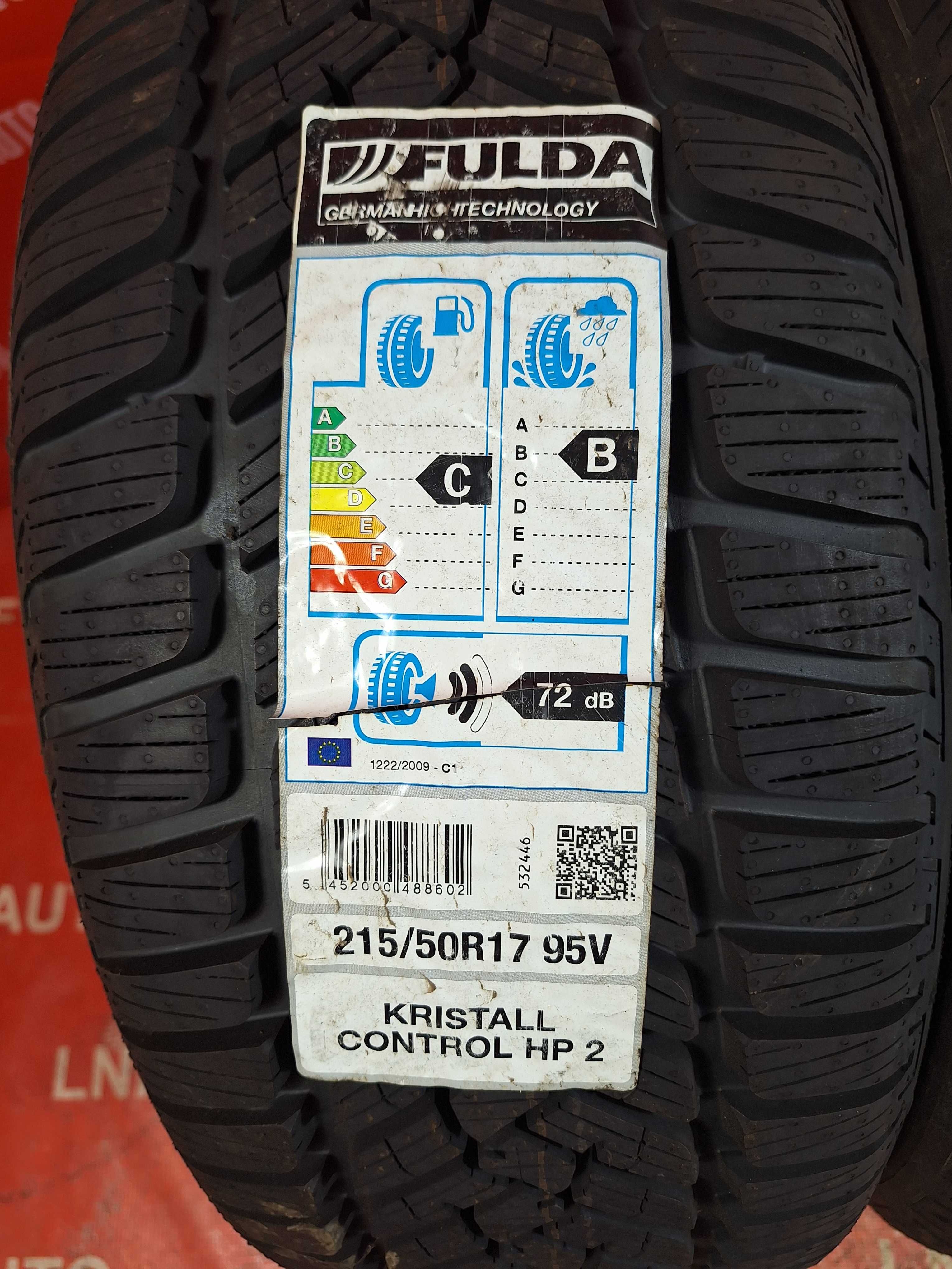 Anvelope de IARNA - 215/50/17 - FULDA - NOI - DOT 2019 !