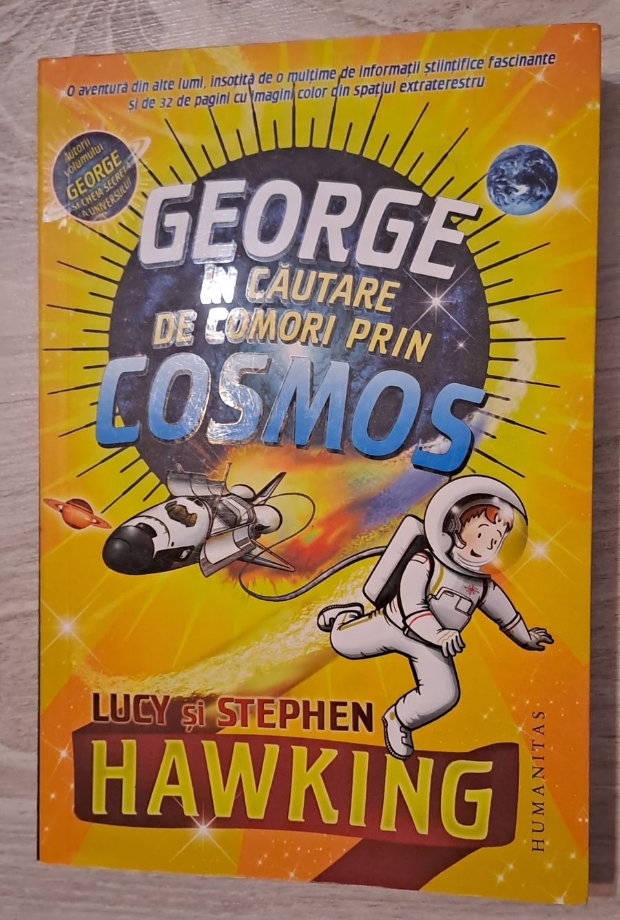 Primele 3 volume din seria George de Stephen Hawking