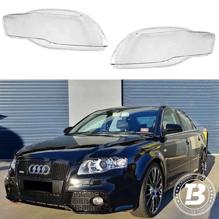 Sticle Faruri compatibile cu Audi A4 B7