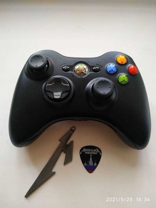 Джойстик беспроводной геймпад для Xbox 360 оригинал