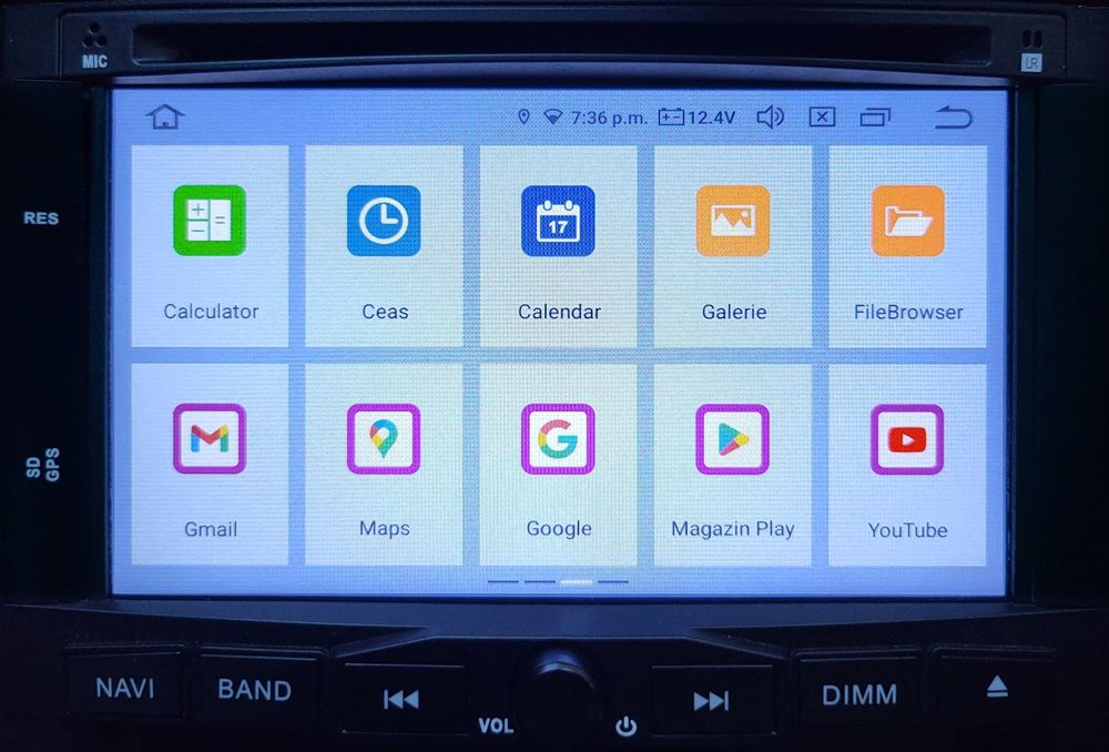 Navigatie Auto WiFi+4G -Android, 7Inch, Peugeot 3008/5008/Partner